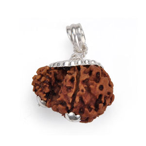 Gauri Ganesh Locket with Silver cap