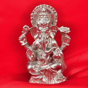 Parad(Mercury) Ganesha