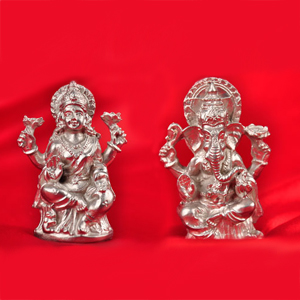 Parad(Mercury)Laxmi Ganesh